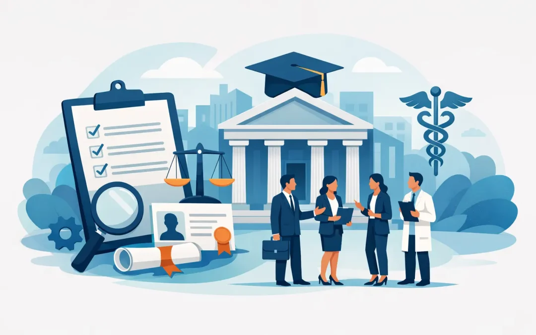 Requisitos para colegios de profesionistas