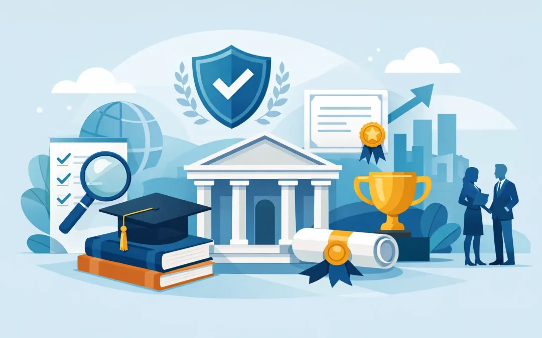 ¿Qué acredita una institución de educación superior?